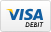 VISA Debit accepted
